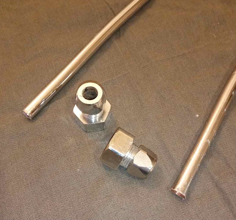 Переходник на медную трубу 