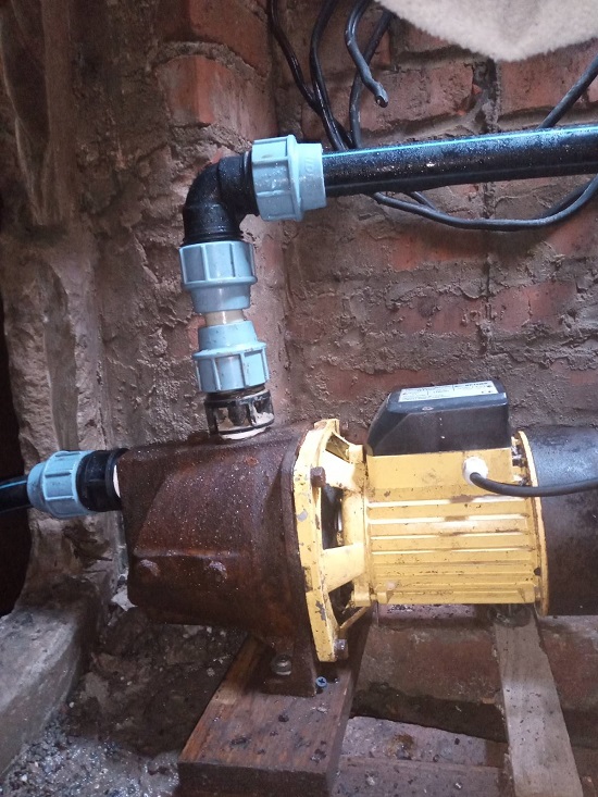  насос Optima в работе