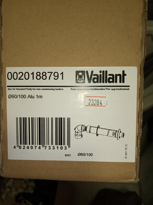 дымоотводящий патрубок от Vaillant