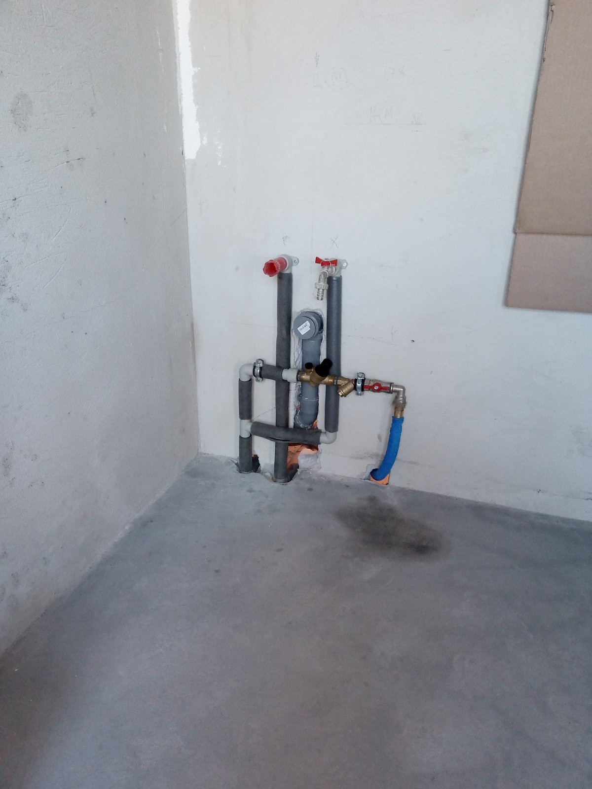 входной кран на холодную воду